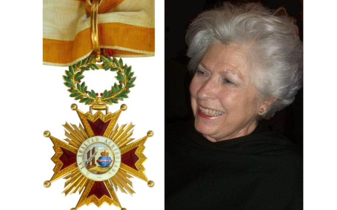 Encomienda de la Orden de Isabel la Católica a Petra Rodríguez-Conde