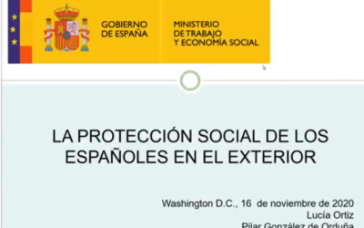 Webinario ofrecido por la Consejería de Trabajo, Migraciones y Seguridad Social